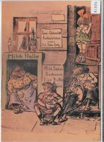 Humor - Heinrich Zille - Milch Halle