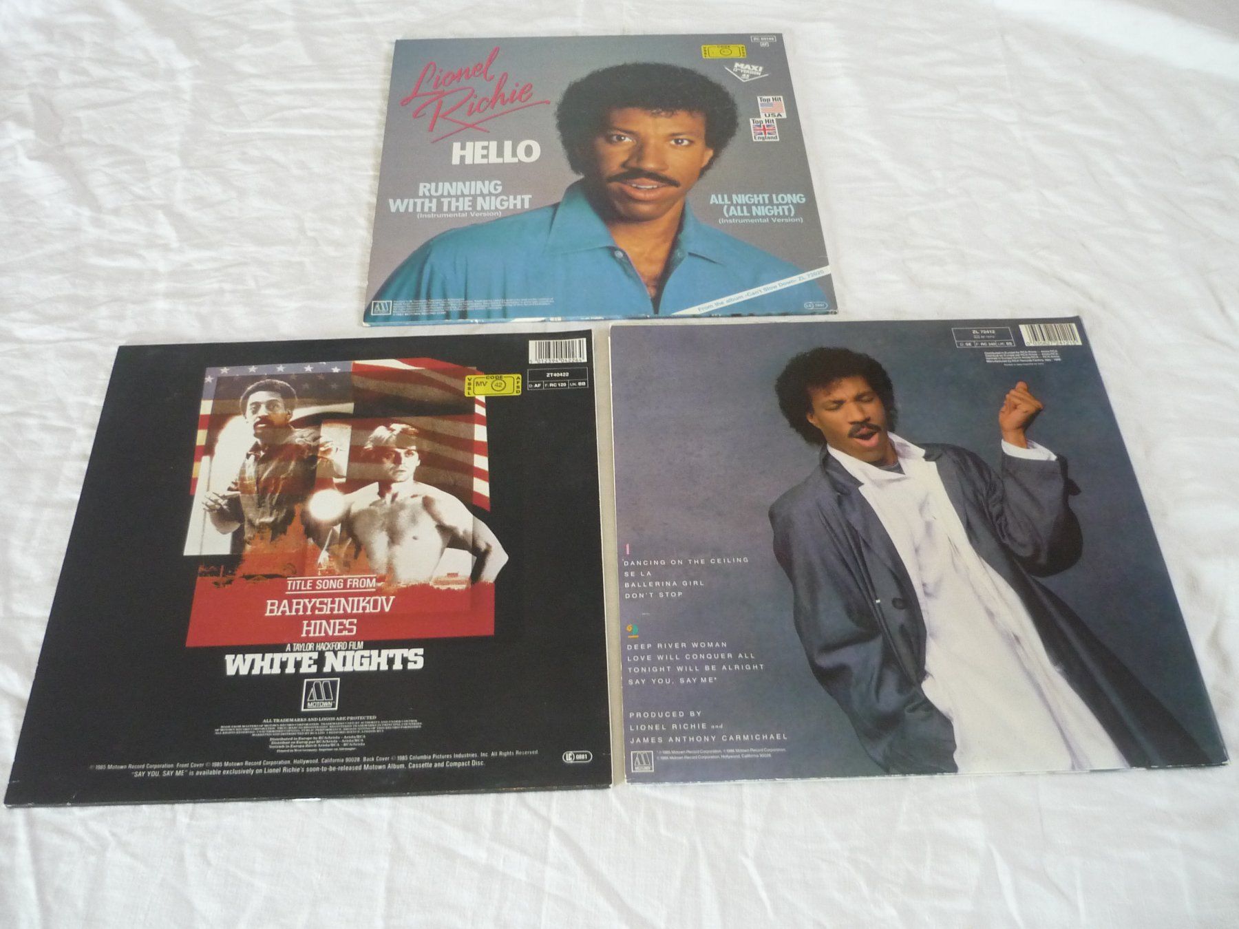 Dischi in vinile: 3x Vinyl - Lionel Richie  - 80s Pop – Usato da Beringen venduto da Flatretriever 1