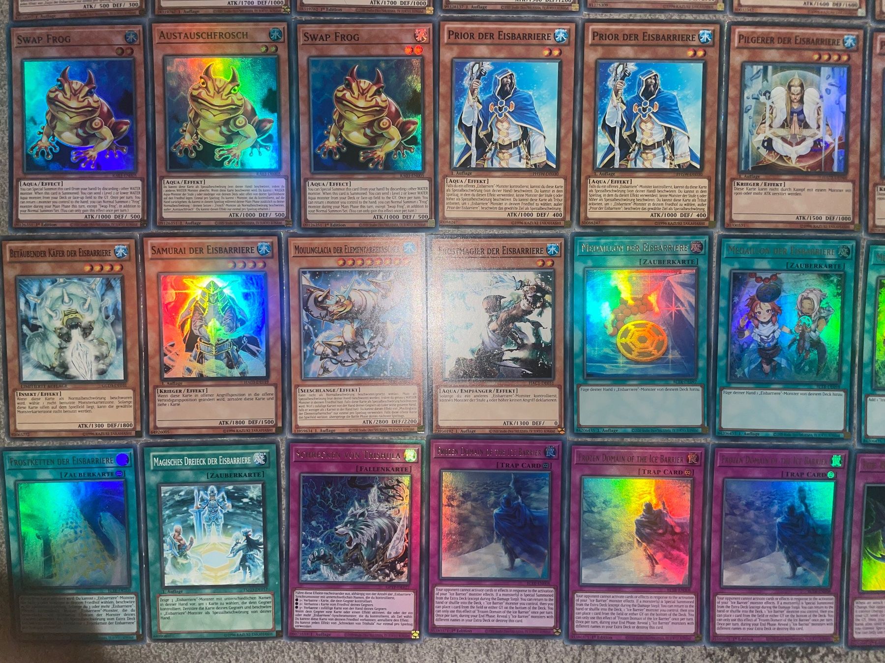 Yugioh Cartes à collectionner: Yu-Gi-Oh Eisbarriere Deck! – Neuf (Voir description) à Altstätten SG par ChangeMaker 3