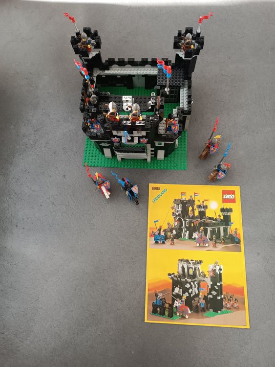 LEGO Ritter: Set 6085: Black Knights Black Monarch's Castle (Gebraucht ...