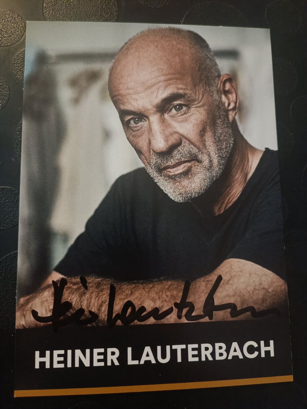 Autogramme: Heiner Lauterbach - signierte Autogrammkarte – Gebraucht aus Menziken von Artographs