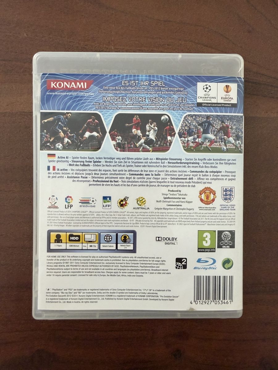 Sony Spiele: Pro Evolution Soccer 2012 (PES 2012) für PS3 – Gebraucht aus Thunstetten von Virus_33 2
