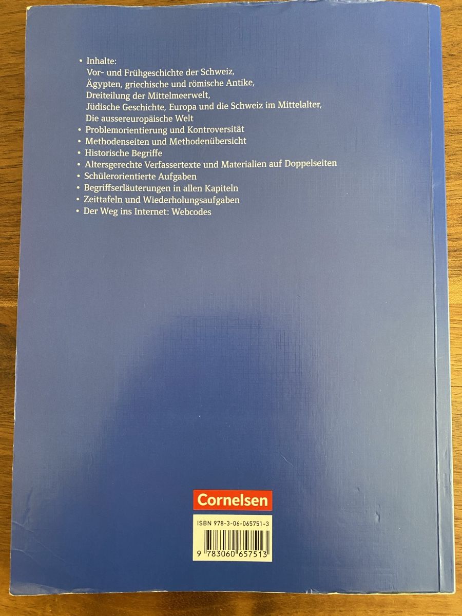 Bücher: Schweizer Geschichtsbuch – Gebraucht aus Zürich von Max_Duer 1