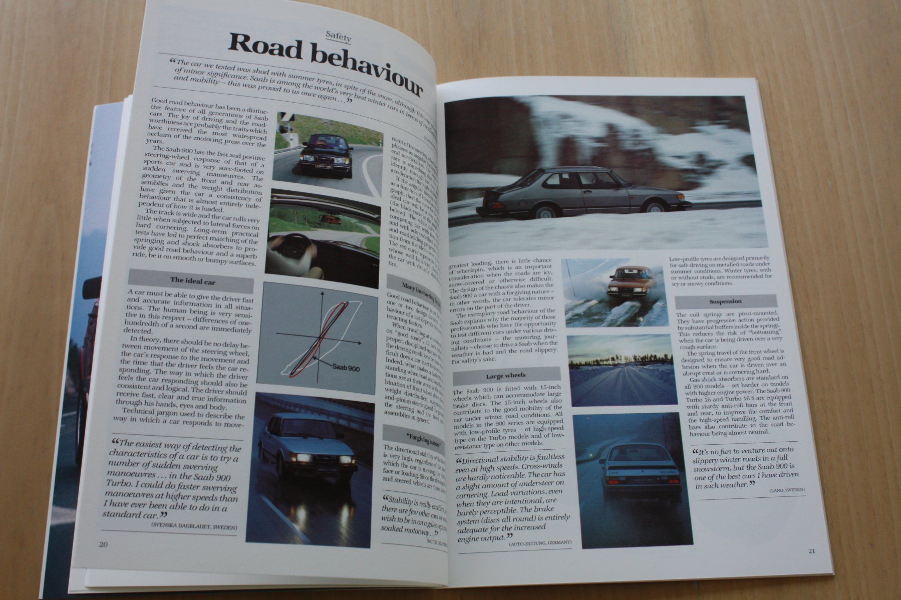 Saab Documenti: Saab 900 Prospekt 1986 – Usato da Wikon venduto da erwin400 5