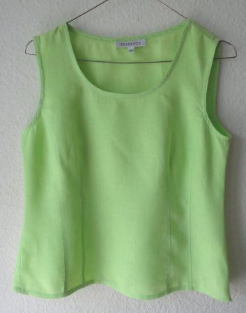 Leinentop 100% Leinen von TENDENZA Gr. 36