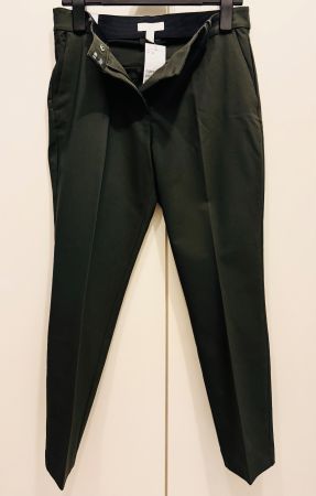 Pantalon femme, H&M, dark green/taupe, taille 42