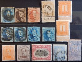Belgien Lot mit alten Werten XVII