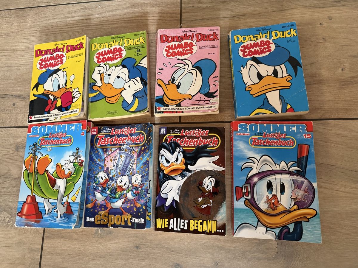 Fumetti: Disney Comics  8 LTB und Jumbo Comics  – Usato da Brunnen venduto da Nessi... 1