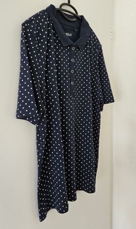 gepunktetes Kragenshirt Gr. L - C&A - Spendenaktion