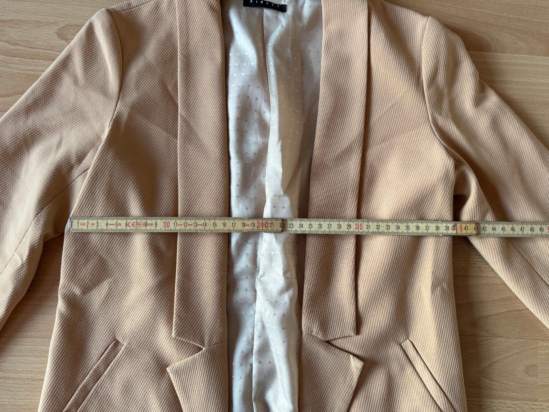Sisley Giacche: SISLEY Blazer braun/Beige Gr. 38 – Usato da Fribourg venduto da tschjoly 5