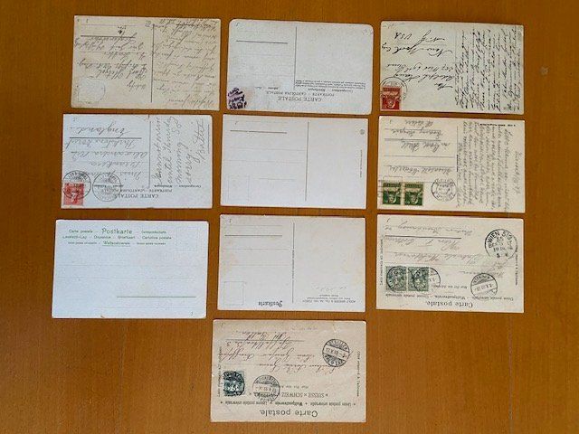 Cartoline postali: AK-PPC 10 Postkarten "Zürich" [103] – Usato da Zürich venduto da Bertronics 1
