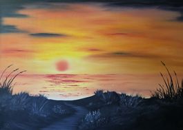 Ölbild auf Leinwand/ studienbasiertes Originalwerk 50cmx70cm