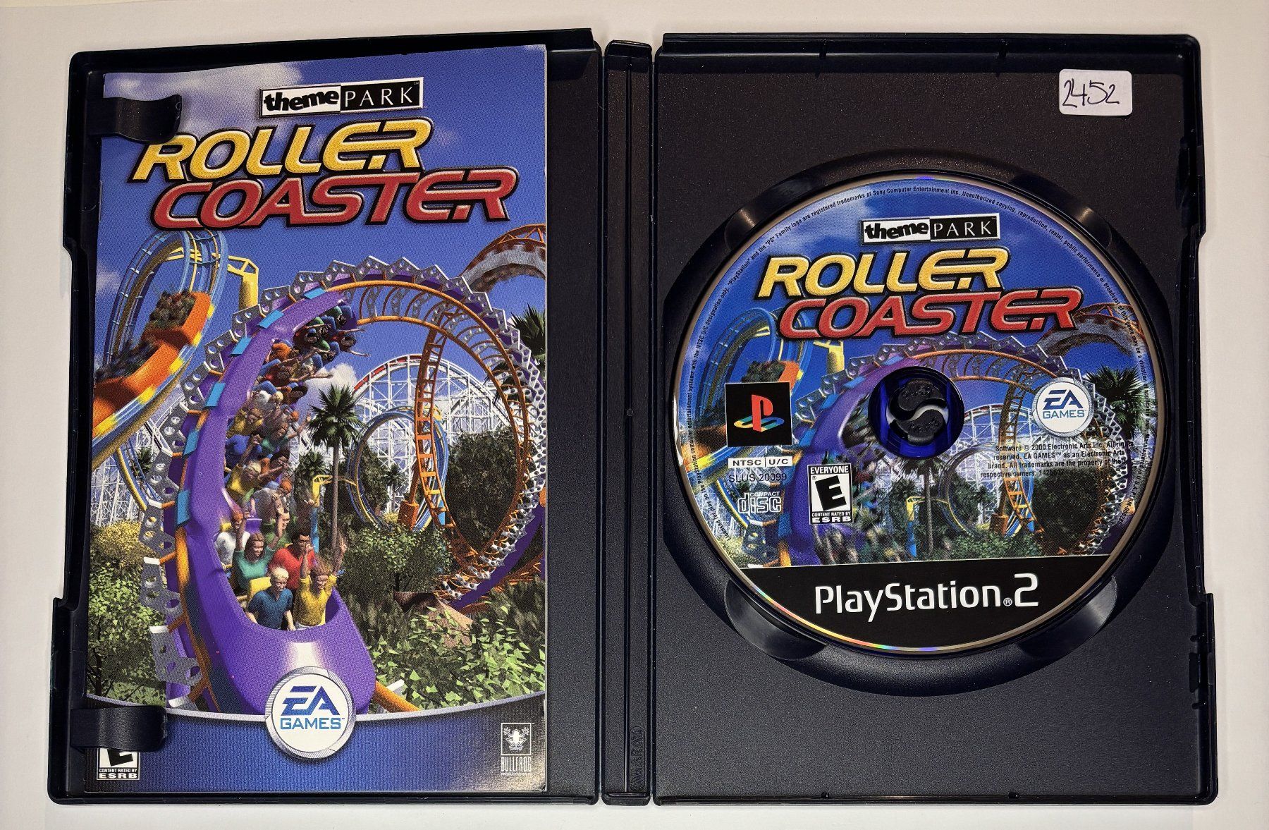 Giochi: PS2 - Theme Park Roller Coaster ( NTSC ) – Usato da Allschwil venduto da Bullach 1