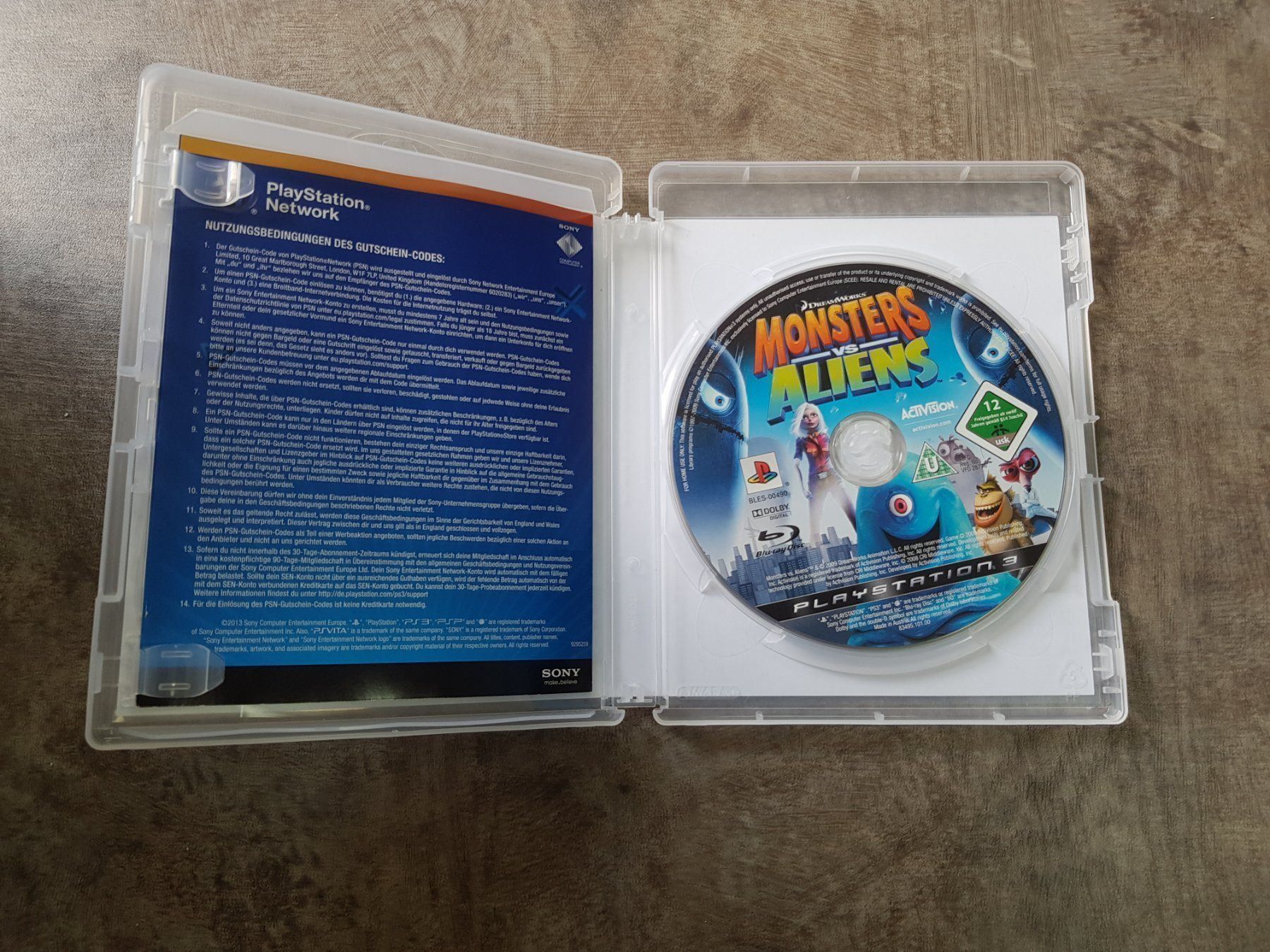 Sony Giochi: Monsters Vs Aliens – Nuovo (secondo la descrizione) da Schwanden GL venduto da tumen 1