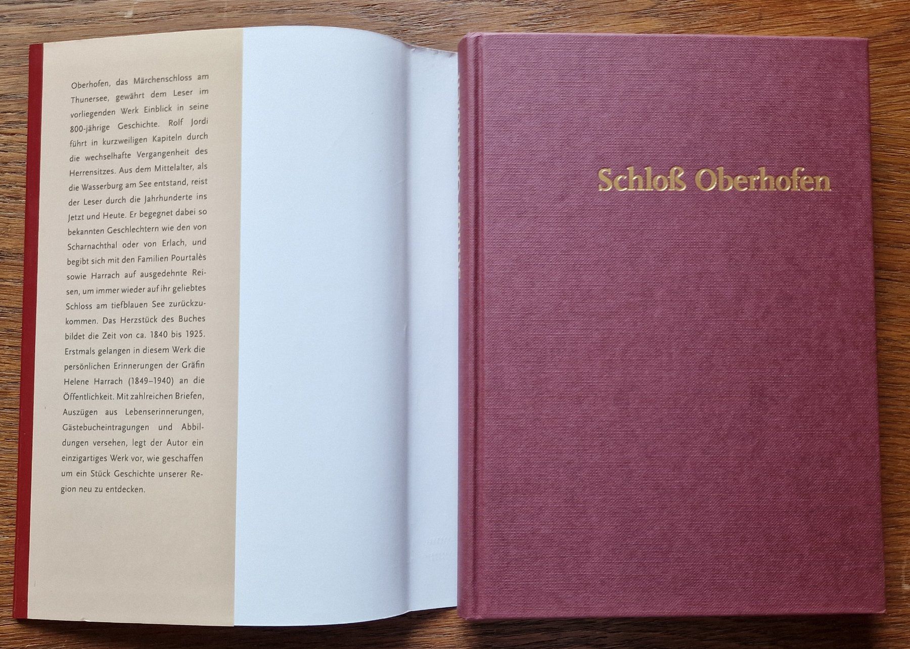 Libri: Jordi, Rolf:   Schloss Oberhofen – Usato da Röthenbach i. E. venduto da Heureka5 1