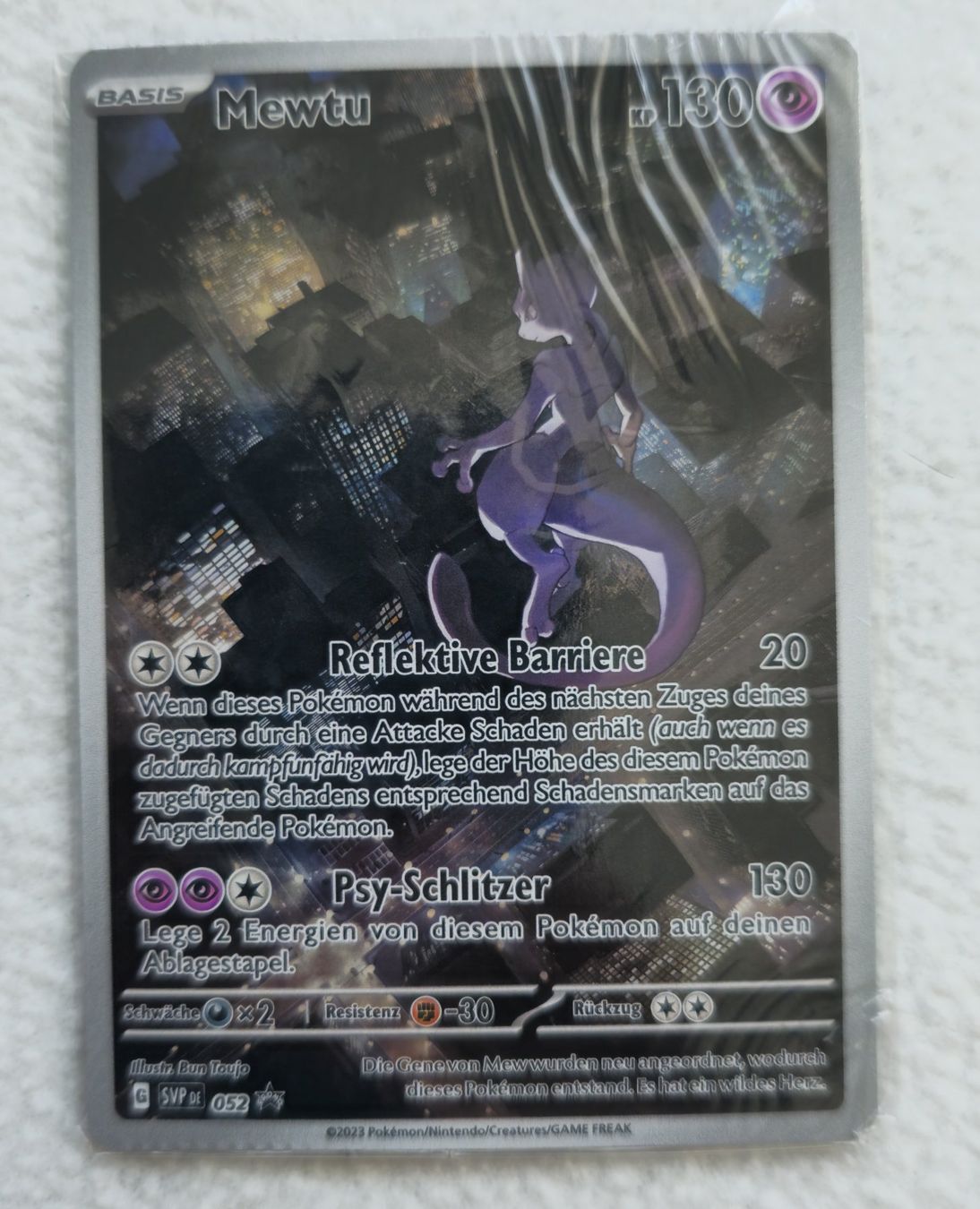 Pokémon Carte collezionabili: Mewtu Promo 052 DE – Nuovo e nell'imballaggio originale da Zürich venduto da Enver90