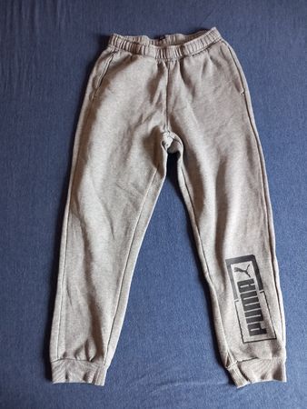 Pantalon de jogging Puma gris, Taille 152, 11-12 ans