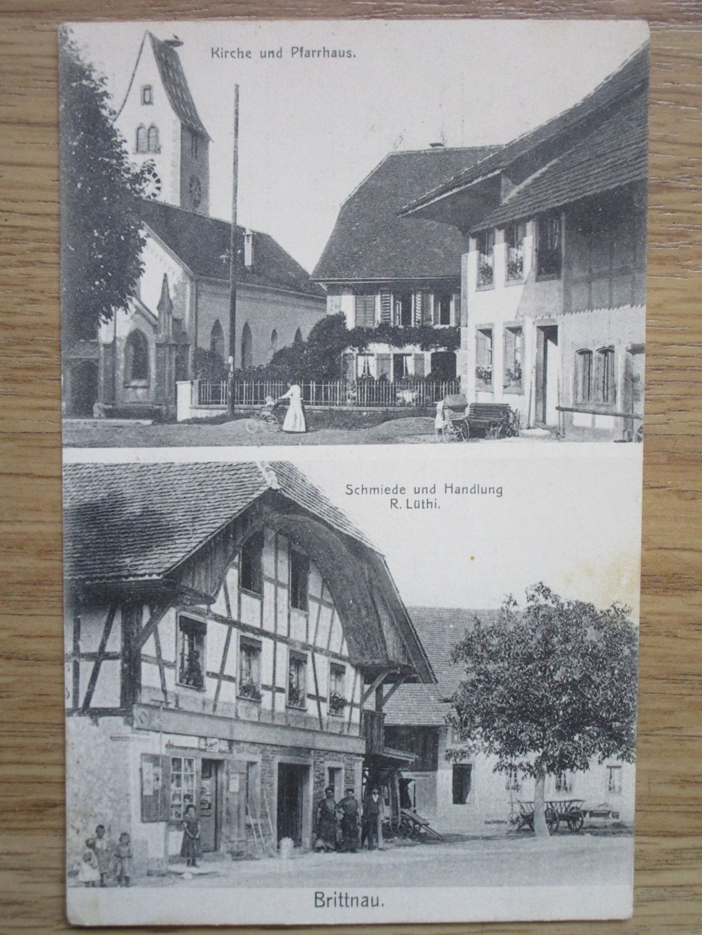 Cartoline postali: Antike Ansichtskarte  Brittnau – Usato da Heimberg venduto da Lupo57