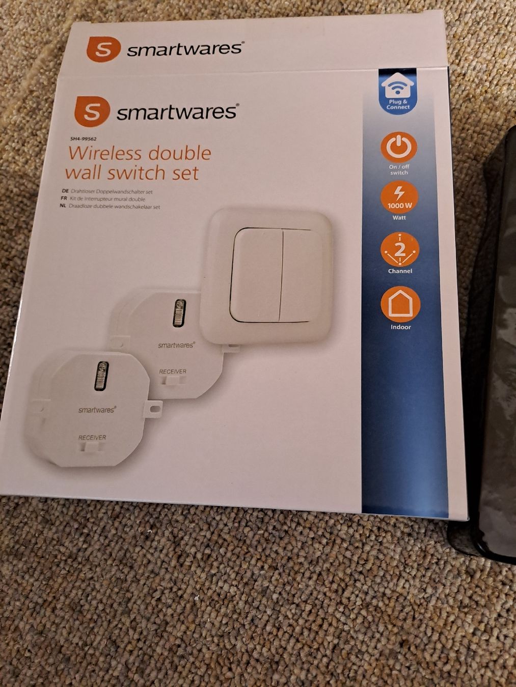 Interruttori: Wireless Duble Wall Swich Set – Nuovo e nell'imballaggio originale da Rothenburg venduto da 123odermatt