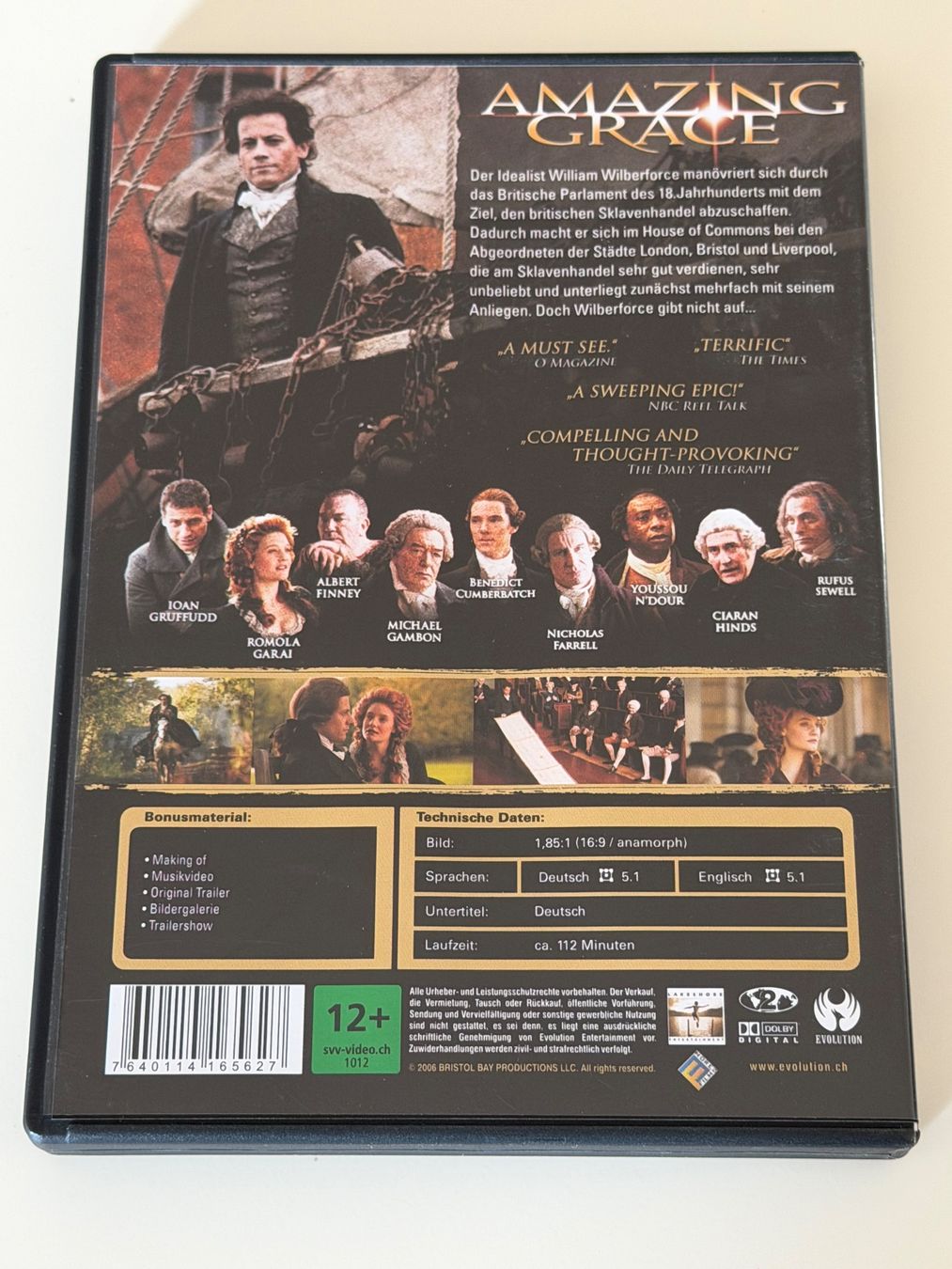 Tutti i DVDs: DVD - Amazing Grace – Usato da Altstätten SG venduto da sheamus 1