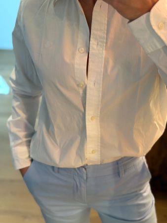 Ralph Lauren Hemd stretch non-iron XS, weiss