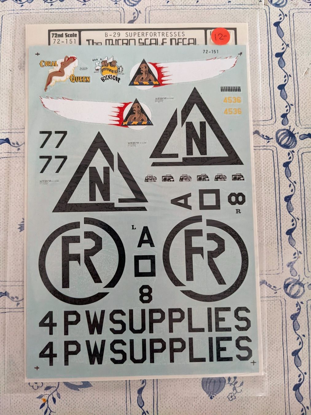 Kit di modellismo & Modellini statici: Microscale Decal B-29 Superfortress – Usato da Neuenhof venduto da Abakan