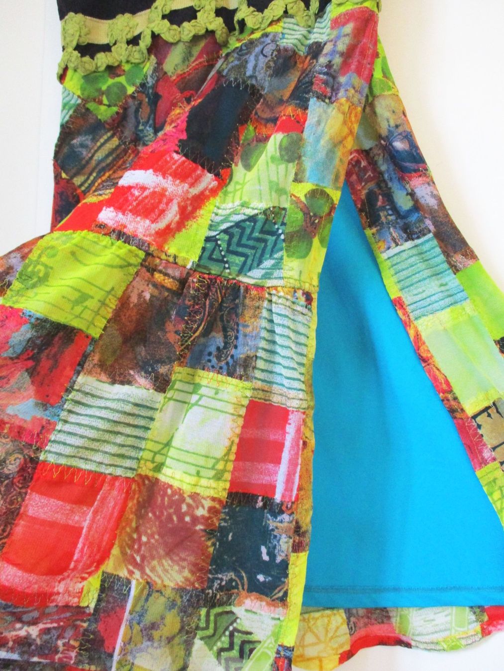 Vestiti: SAVE THE QUEEN : Robe patchwork multicolore M – Nuovo (secondo la descrizione) da Petit-Lancy venduto da lilycerise 2