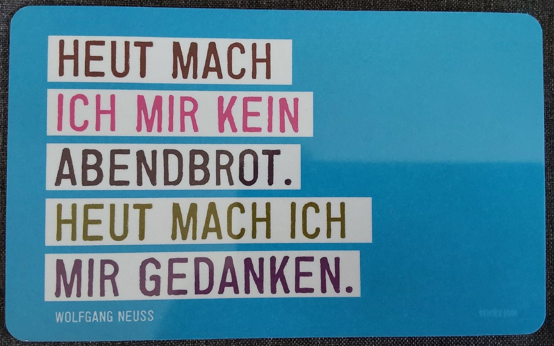 Piatti di portata: Frühstücksbrettchen Motiv Spruch – Nuovo (secondo la descrizione) da Köniz venduto da scopello12