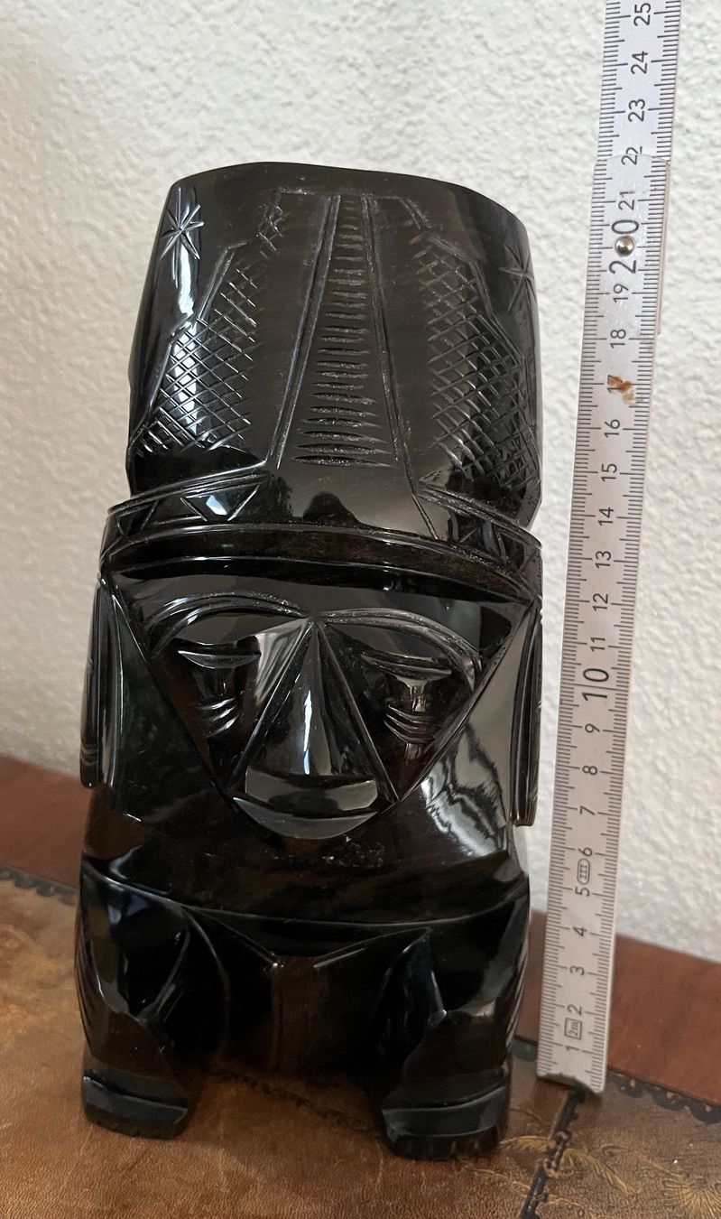 Skulpturen & Statuen: Obsidian - Skulptur – Gebraucht aus Stetten AG von Brissago25 5