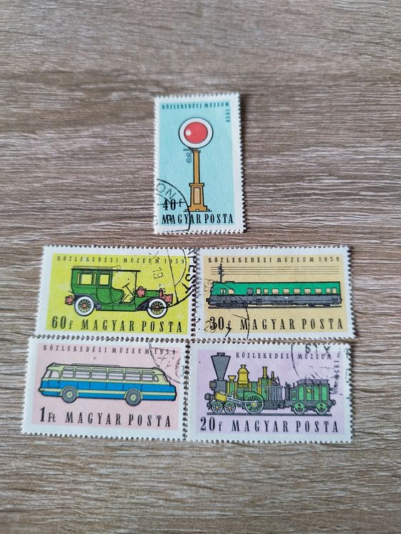 Timbres Magyar posta kozlekedesi muzeum (D'occasion) à pour CHF 1 ...