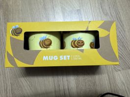 Bienentassen Set, 2 Stk. Porzellan, 330 ml, Neu!🐝🍯 (48)