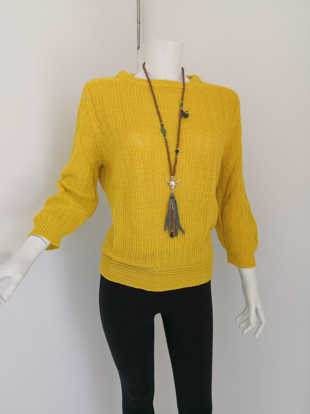 Opus Maglioni & Felpe: 🤩OPUS STRICK-PULLOVER GELB – Usato da Olten venduto da Naja-Twins-Twins 1