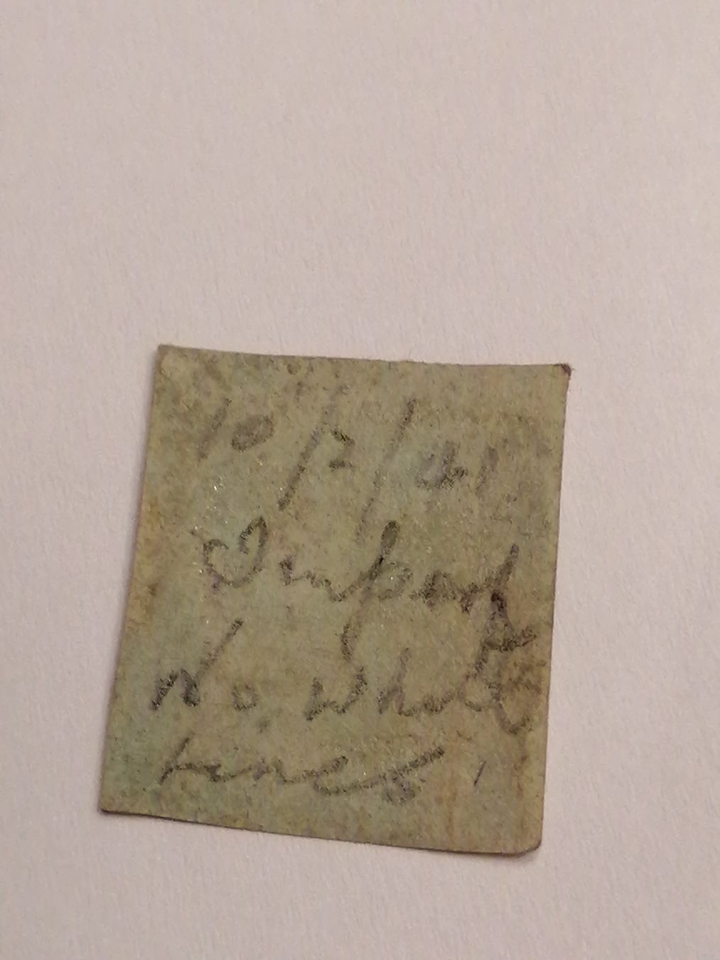 Alle Briefmarken: One Penny Red 1841  – Gebraucht aus Happerswil von tschergi 1