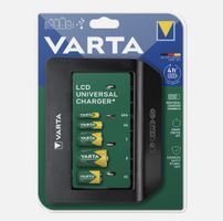 Varta LCD Universal Charger+ inklusive 4x C LR14 Varta Akku