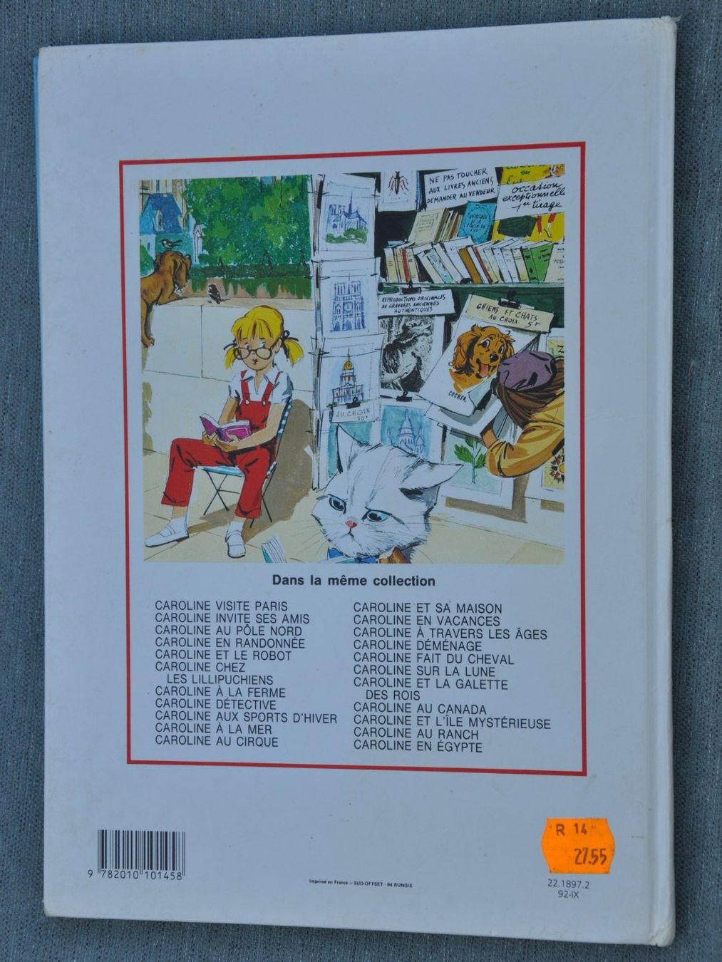 Bücher: Caroline visite Paris – Gebraucht aus Fully von Minouchka 2