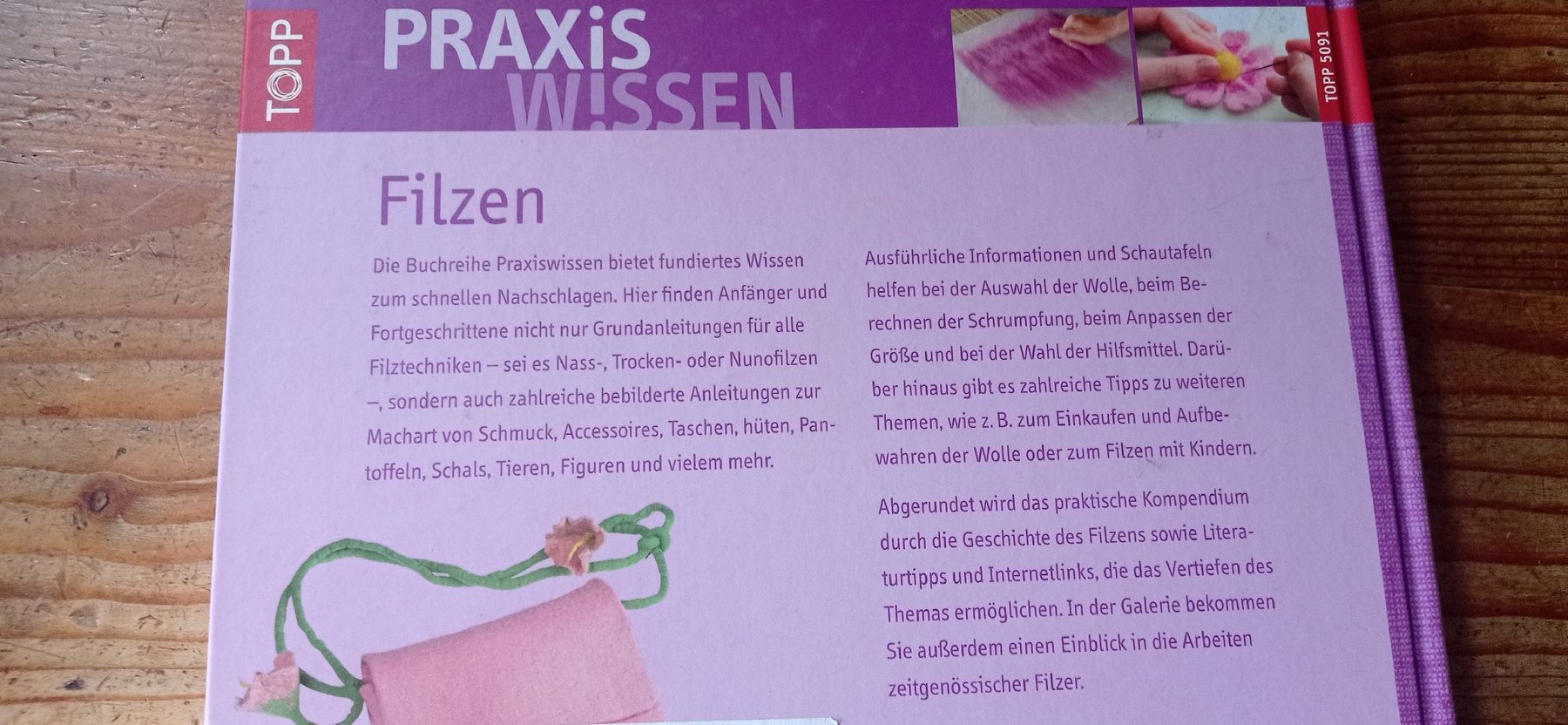 Libri: Praxiswissen Filzen – Usato da Maienfeld venduto da Alpenblume12 1
