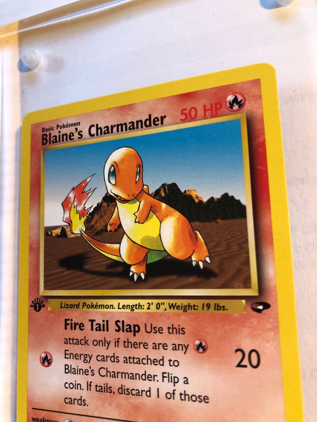 Carte collezionabili: Blaine's Charmander 1st Gym Challenge - MINT - ab. 1.- – Usato da Giubiasco venduto da dan_pr8b 3