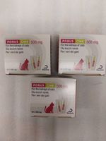 3x Porus One 500 mg for cats -  Dechra - 100%NEW