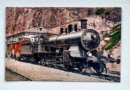 Locomotive du Simplon - Dampfeisenbahn - Chemin de Fer