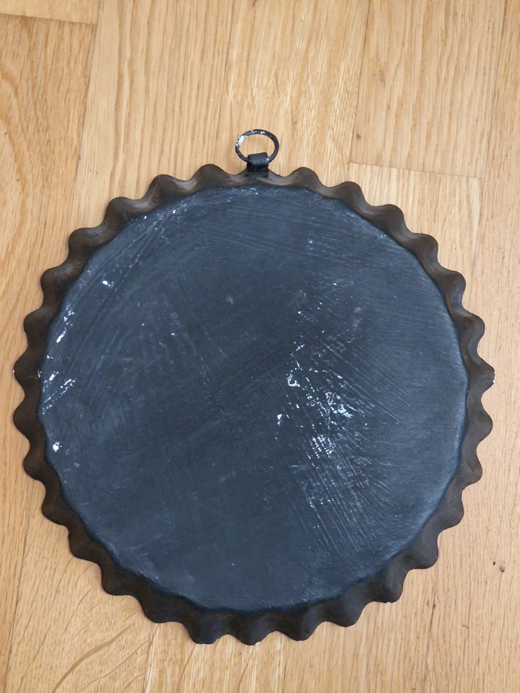 Tutte le decorazioni: Handbemaltes Blechtablett, Früchte-Motiv, Vintage – Usato da Zürich venduto da Allerlei_Shop 3