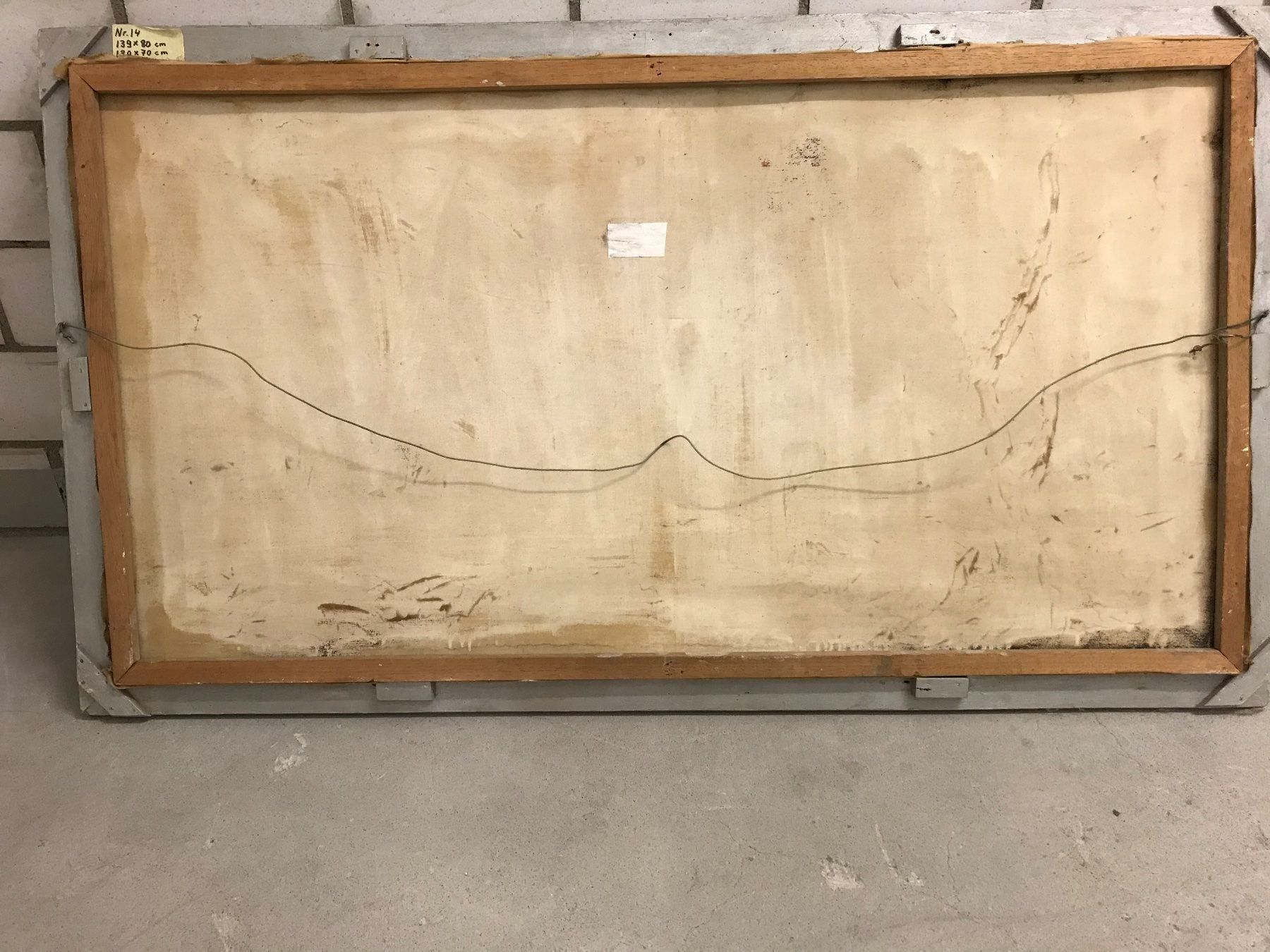 Dipinti: Schönes Antik Gemälde 139x80cm – Usato da Zürich venduto da otomado 4