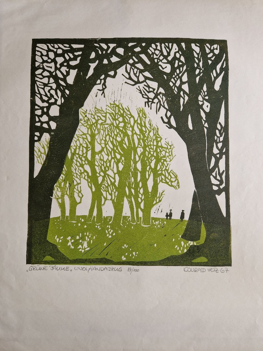 Grafica & Litografie: Konrad Hetz Grünebaume – Usato da Locarno venduto da ris_py7x