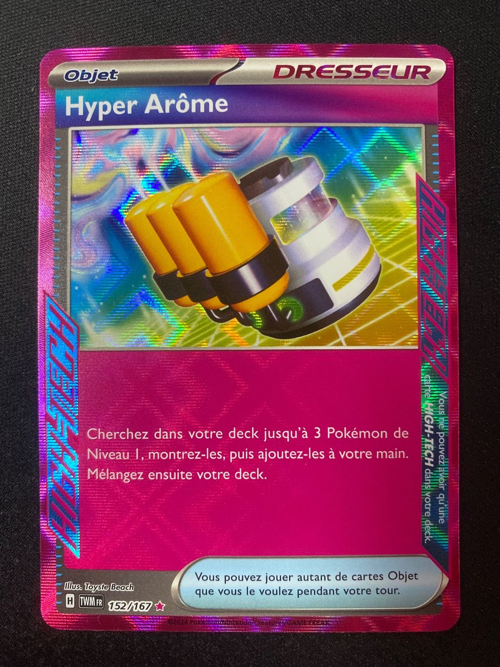 Pokémon Carte collezionabili: Hyper Arôme 152 - Hyper Aroma - Twilight Masquerade - FR – Nuovo (secondo la descrizione) da Hausen AG venduto da Shrade