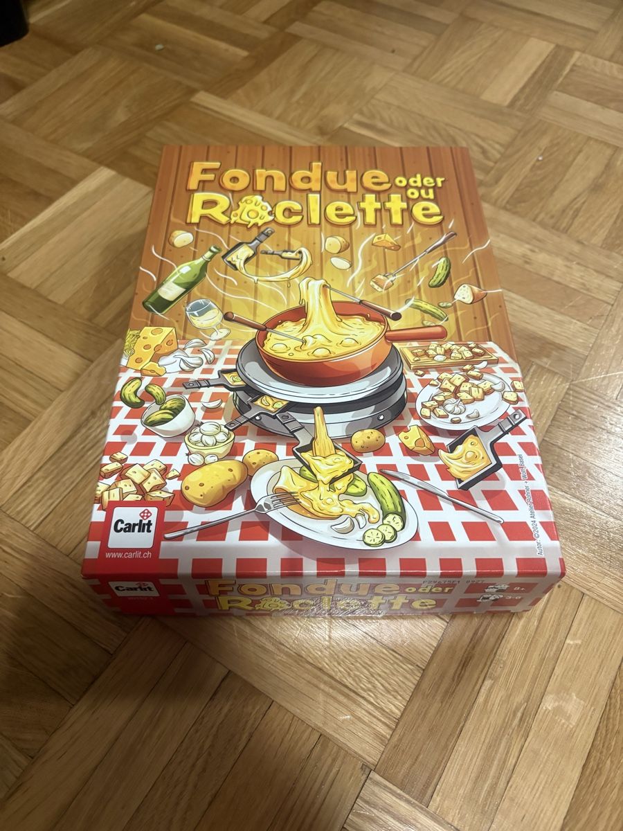 Jeux: Fondue oder Raclette - Spiel – D'occasion à St. Gallen par jen_d8zq