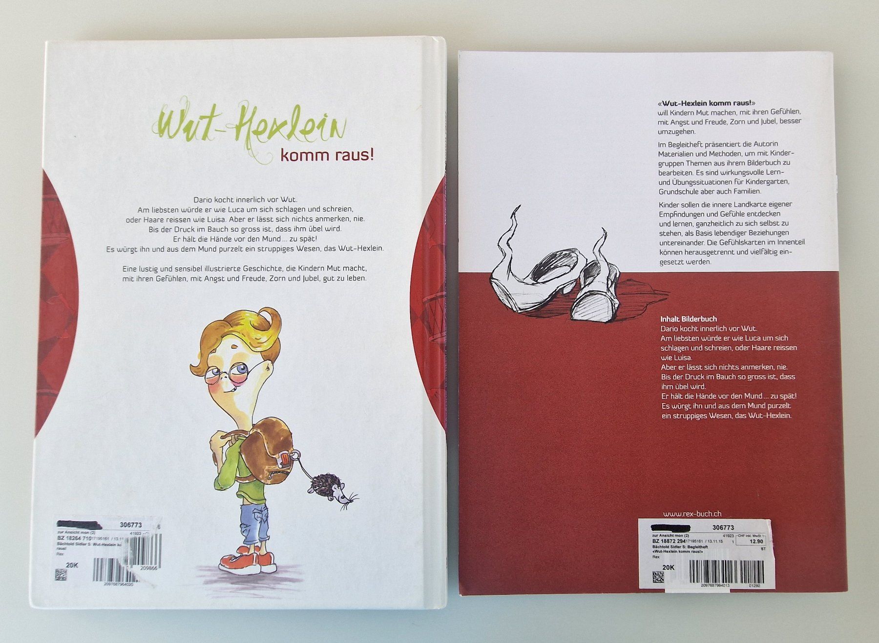Libri: Das Buch um Kinder Mut zu machen "Wut-Hexlein komm raus!" – Nuovo (secondo la descrizione) da Meggen venduto da Lunime 1