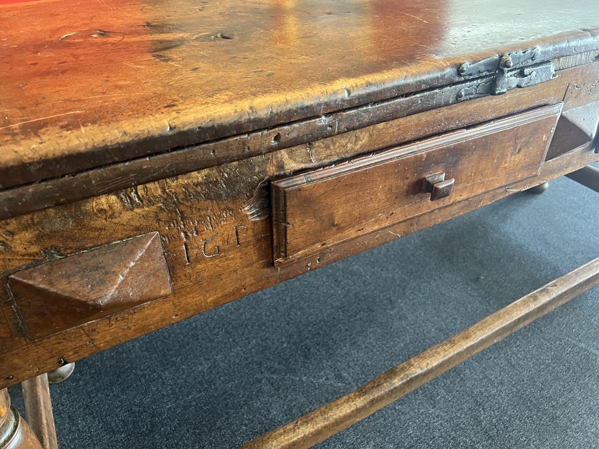 Tavoli: Tisch Wallis dat. 1789 – Usato da Gossau SG venduto da Keller-Antiques 2