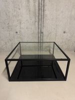 Couchtisch - Glas/schwarz