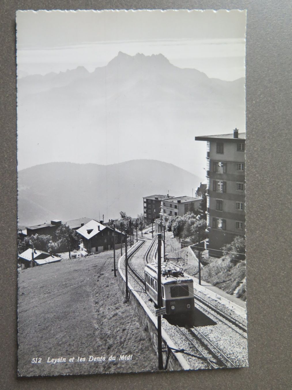 Cartoline postali: LEYSIN - ZAHNRADBAHN – Usato da Wittenbach venduto da lipasal