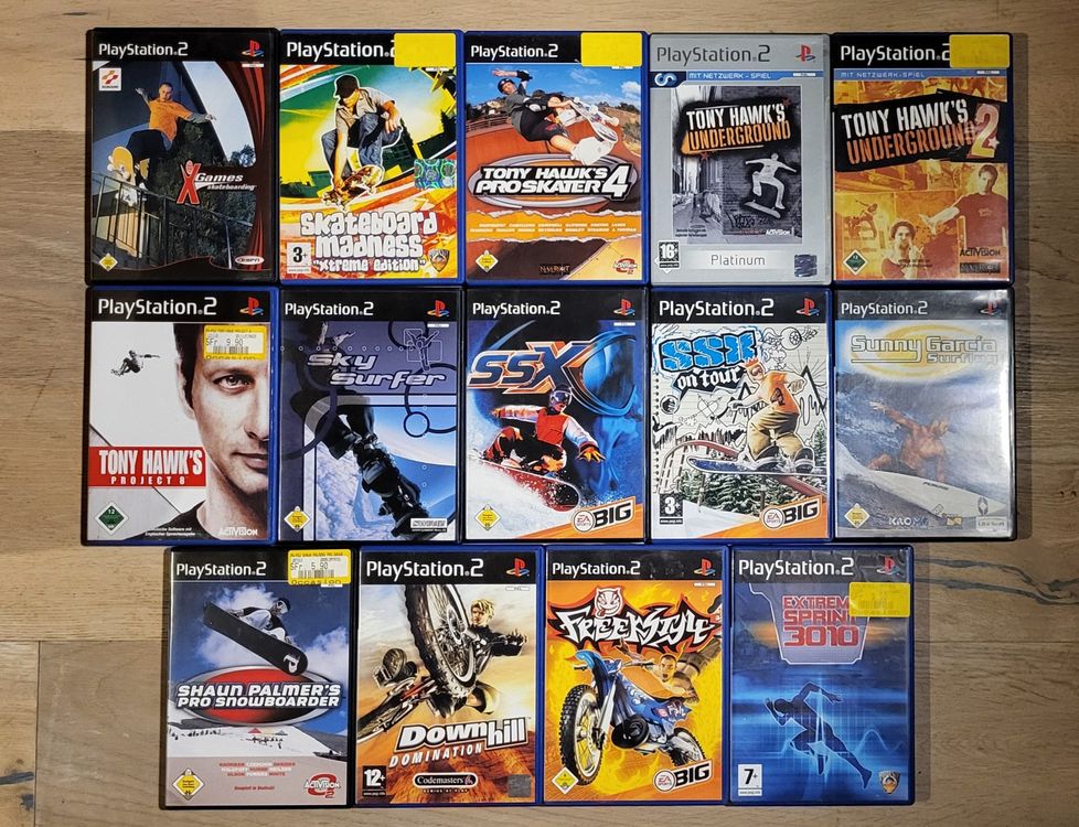 PS2 Extremsport & Trendsport Bundle (Gebraucht) in Hallau für CHF 30 ...