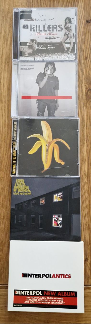 CD: CDs: Interpol, The Killers, Arctic Monkeys – Usato da Wettingen venduto da brownie14